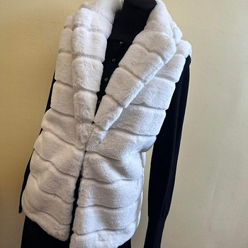 Guess faux fur vest, S -M, uus
