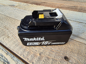 UUS originaal aku 18V 5.0Ah BL1850B Makita (1 foto / 3)