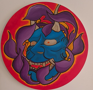 Авторская картина Маска "Hannya" (1 фото из 1)