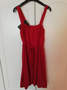Pidulik punane kleit S/ (XS-S) 34/36 (2 foto / 8)