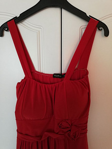 Pidulik punane kleit S/ (XS-S) 34/36 (3 foto / 8)