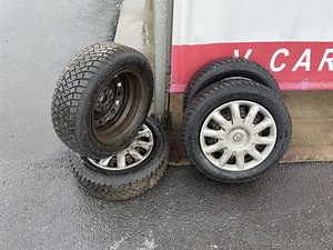 Talve naastrehvid velgedel 185/65 R15 5х100 (2 foto / 2)