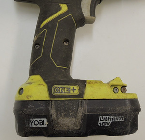 Akutrell Ryobi One+ RCD1802 + aku 1,3Ah (ilma laadija) (4 foto / 5)
