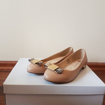 Новый! Балетки River Island, бежевые, 38 шт.