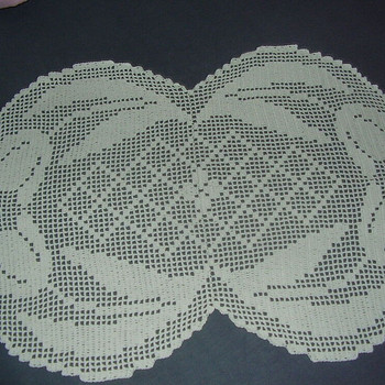 Heegeldatud linik ca 72*46 cm
