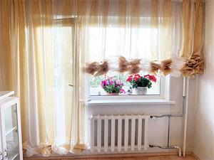 Занавески/ Шторы из 2 ч.(120и180см)+карниз (6 фото из 7)