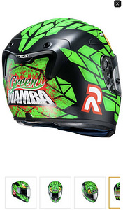 Mootoratta kiiver HJC RPHA Green Mamba (4 foto / 4)