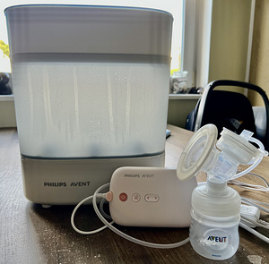 Avent sterilisaator, Avent rinnapump, Avent pudelisoojendaja (1 foto / 2)