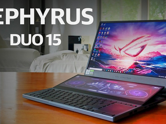 Ноутбук Asus Zephyrus Duo 15 AMD Ryzen 9 5900HX RTX 3080