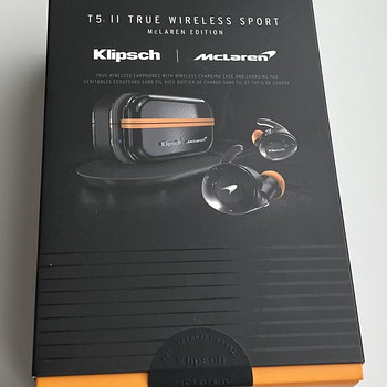 Klipsch T5 II True Wireless Sport McLaren Edition , Black