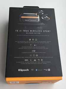 Klipsch T5 II True Wireless Sport McLaren Edition , Black (4 foto / 4)