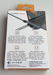 HYPERDRIVE DUO 7-in-2 USB-C Hub , Space Gray (2 foto / 3)
