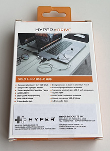 HYPERDRIVE SOLO 7-in-1 USB-C Hub , Space Gray (2 foto / 3)