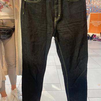 Topshop mustad teksad,w32/L32, momjeans