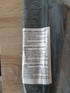 Jura veefilter Claris pro smart 1tk (1 foto / 2)