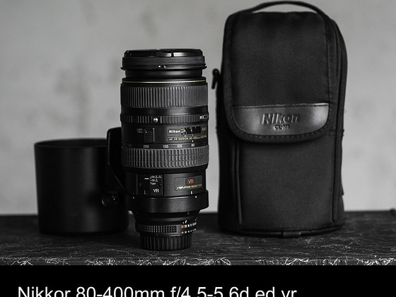 Nikkor 80-400mm f/4.5-5.6d ed