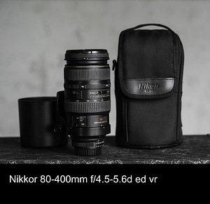 Nikkor 80-400mm f/4.5-5.6d ed (1 фото из 1)