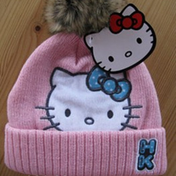 Uus Hello Kitty talvemüts, 104/110/116