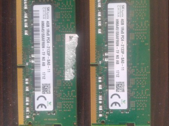 Mälu DDR4 1233Mhz 2x4GB