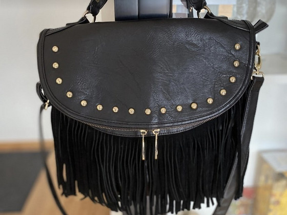 Кожаная сумка Steve Madden