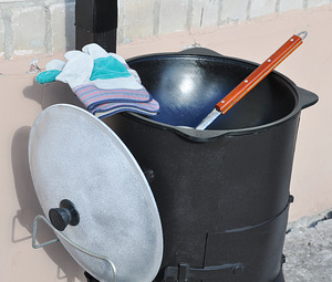 Pliit korstnaga(3mm)+pada (8L)+skimmer 40 cm+kulp 40 (2 foto / 10)