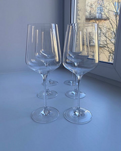 BergHOFF Wine crystal glasses. 6x.(Бокалы, хруст.стекло,6шт) (1 фото из 6)