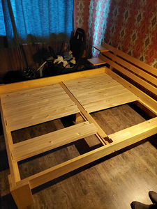 Voodi täispuit (3 foto / 4)