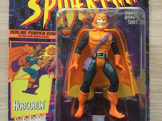 Väga haruldane Spider-Man mänguasi Hobgoblin