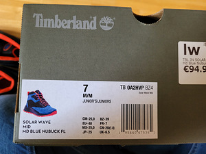 Ботинки Timberland k/s № 40 (2 фото из 5)