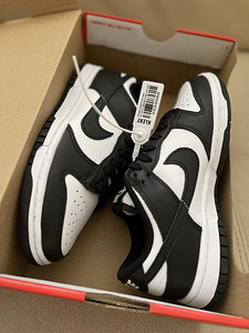 Nike dunk madalad mustad valged tossud (2021) (1 foto / 4)