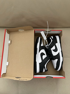 Nike dunk madalad mustad valged tossud (2021) (3 foto / 4)