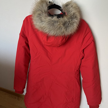 Tommy Hilfiger красная зимняя парка M