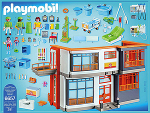 Playmobil lastehaigla & kiirabiauto (7 foto / 7)