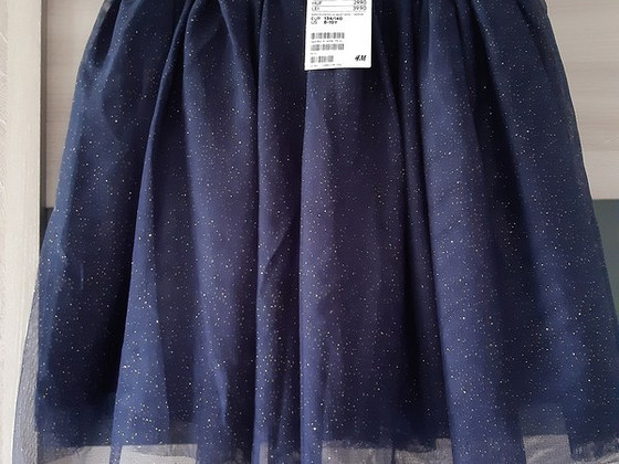 UUS!H&M tumesinine tüllseelik