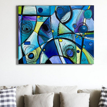 "Круги мечты", картина акрилом, 60x80, One-of-a-Kind