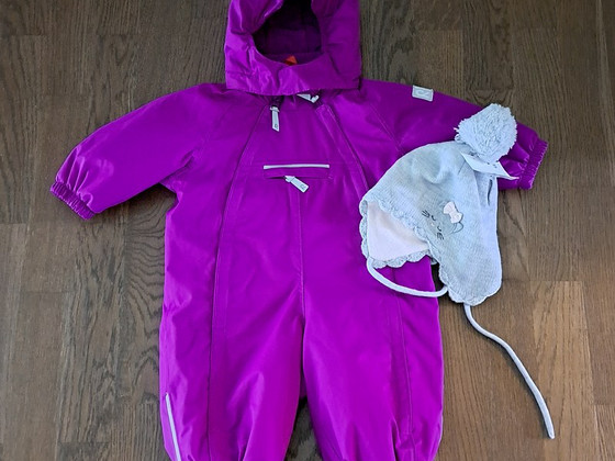Зимний костюм reima tec + новая шапка H&M
