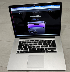 MacBook Pro 15 Retina, конец 2013 г. (1 фото из 2)