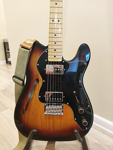 Uuendatud Fender Squier Vintage 72 Telecaster Thinline (1 фото из 10)