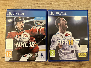 NHL 18 + FIFA 18 (1 foto / 1)