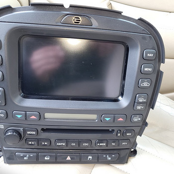 Jaguar x-type s-type monitor climate stereo control, screen