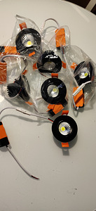 6 x LED kohtvalgusti 7W külm valge (3 foto / 4)
