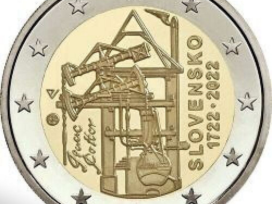2 eurot Slovakkia 2022 UNC