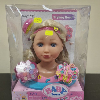 Baby born styling head