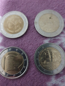 Евро монеты (3 фото из 4)