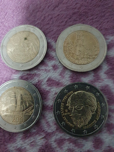 Евро монеты (4 фото из 4)