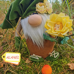 Interjööri mänguasi Gnome (3 foto / 5)