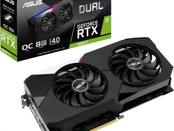 Видеокарта 3060ti ASUS