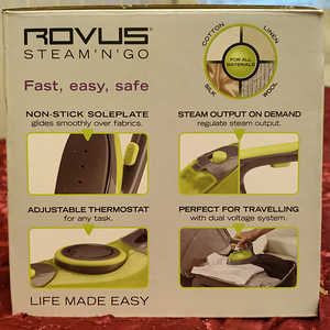 ROVUS паровой утюг новый (1 фото из 5)