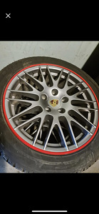 Porshe originaalveljed 20” koos lamell rehvidega (4 foto / 4)