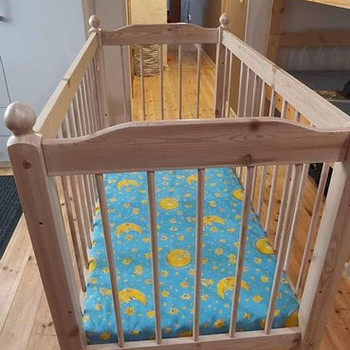 Puidust lastevoodi 120x60